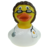 Badeente Ännie Ärztin, brünett Badeente Ännie Ärztin, brünett