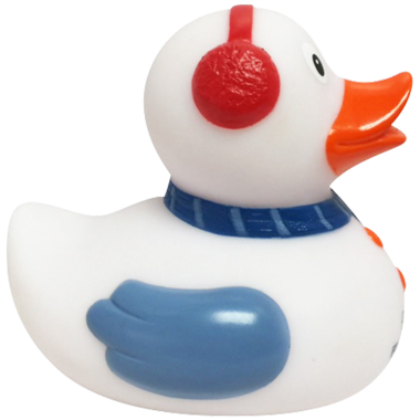 Badeente Schneemann 2 - Badeenten